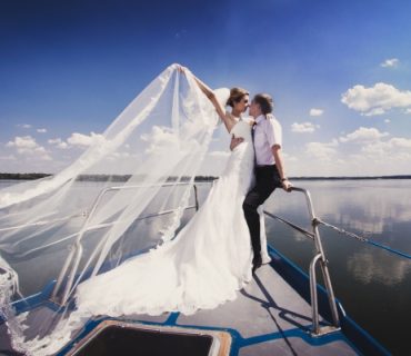boda en catamaran